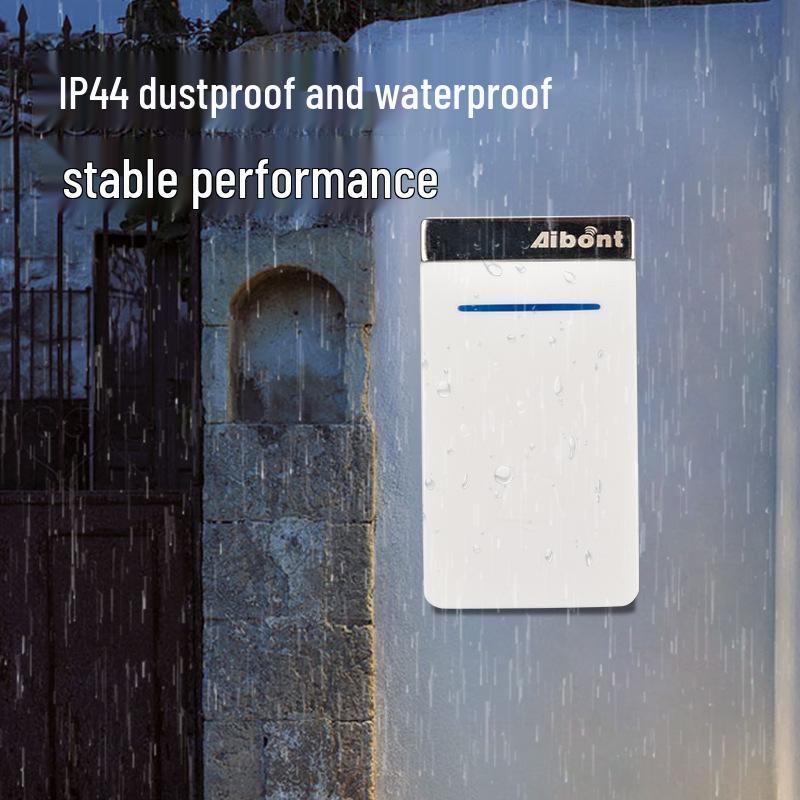 Wireless Waterproof Self-Powered Smart Doorbell with UK Plug