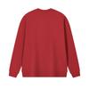 Fila Original Peony Pullover Simple Fashion Classic Retro Casual Versatile Comfortable Loose Round Neck Sweatshirt Unisex Sweatshirt Red F51U619203FRD