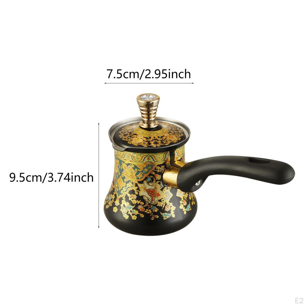 Coffee Pot Butter Milk Warmer Jug Chocolate Melting Teapot for Home Restaurant