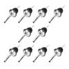 10Pcs 304 Stainless Steel Wine Stopper Bottle Pourer Liquor Dispenser Kitchen Bar Accessories