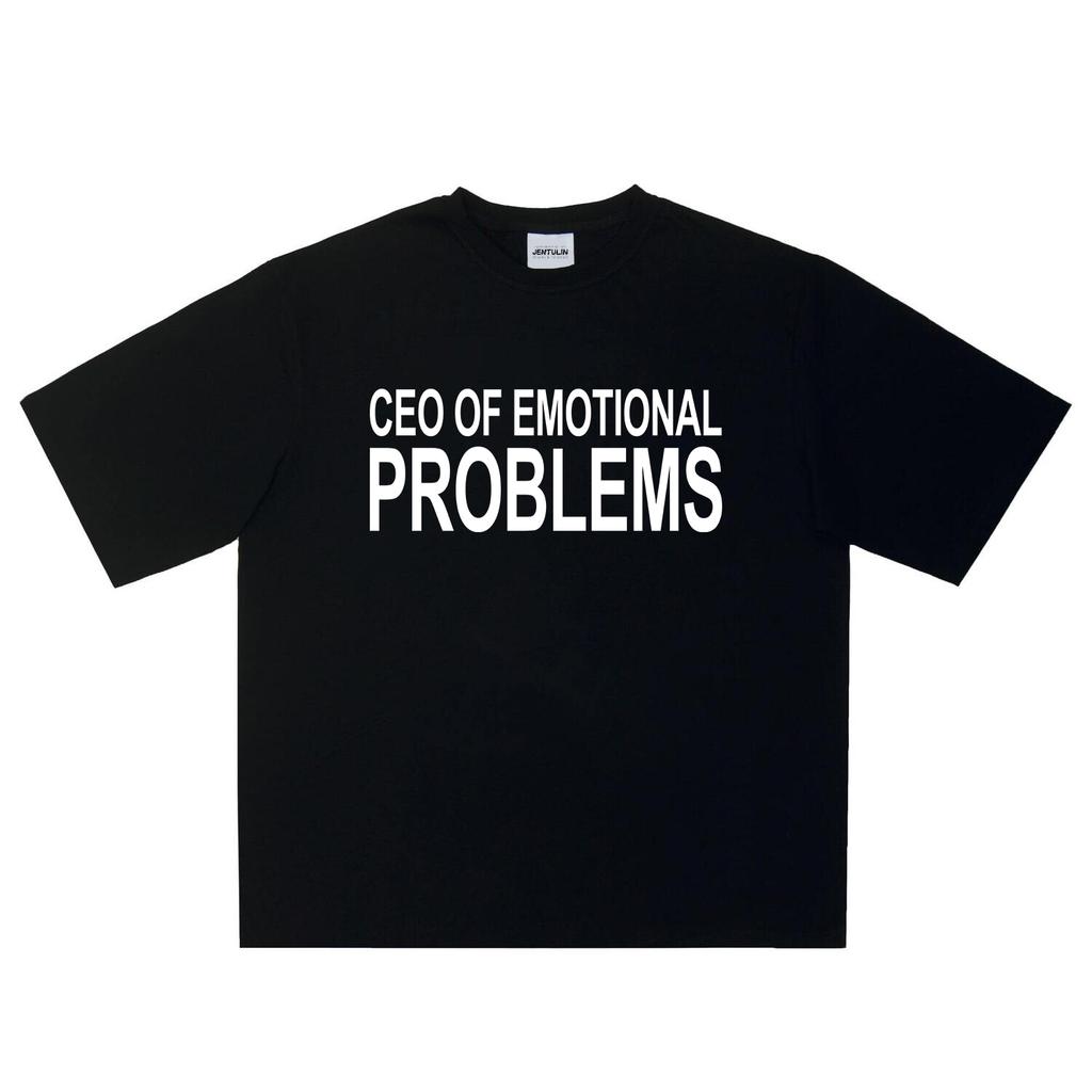 Harajuku Oversized Streetwear Mens Clothing Letter Graphic Print EMO Tshirt Cotton Hip Hop Korean Short Sleeve Top Tee Goth Y2k