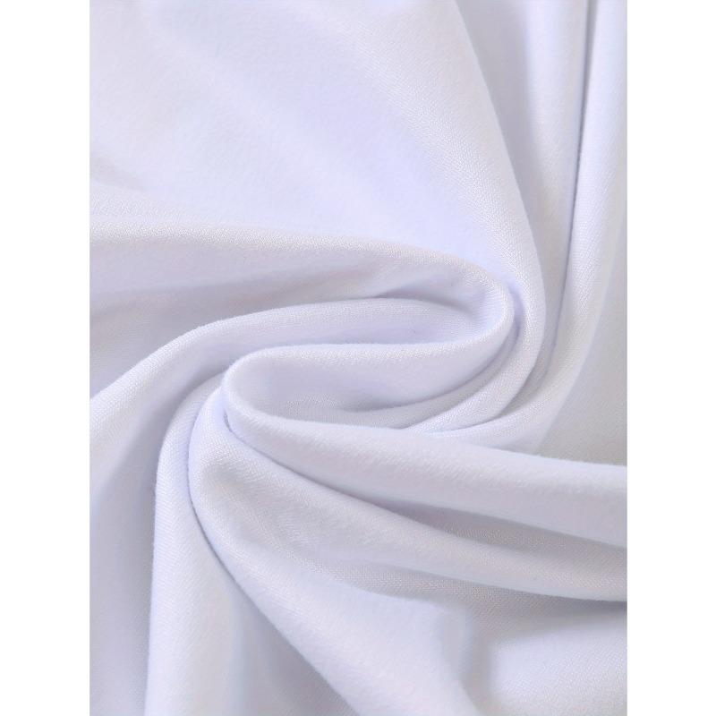 Evropské velikosti Pánské Tričko s potiskem písmen Krátký rukáv - Text Ležérní Letní Kulatý výstřih Tričko Vhodné pro denní nošení, Večírky & Kancelářské oblečení