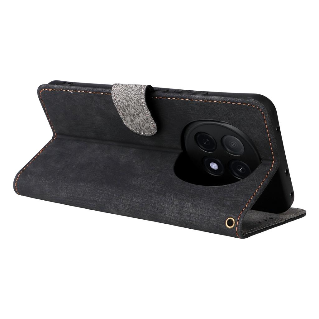 For Oppo F29 Pro 5G (Global)/A5 Pro 5G (China) Case Wallet RFID Blocking PU Leather Cover Stand with Strap