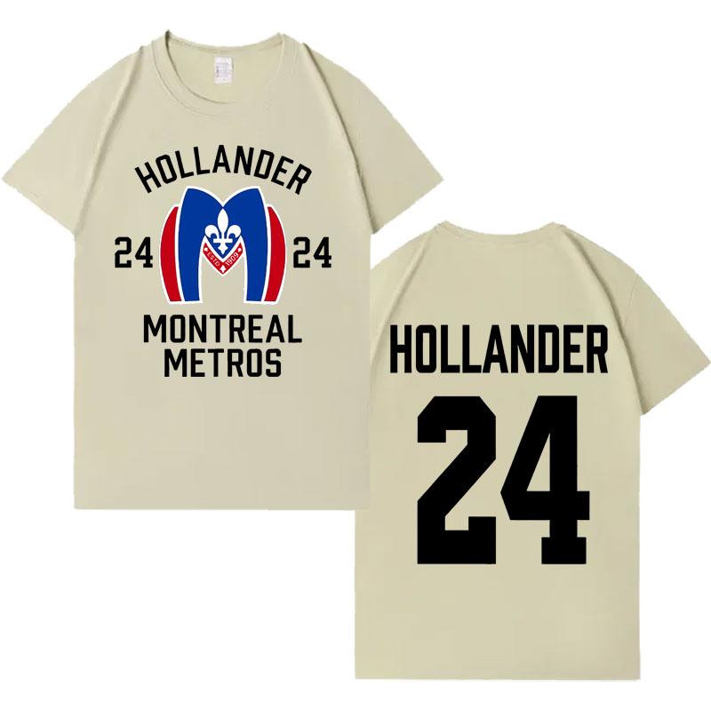 Heated Rivalry Shane Hollander 24 Montreal Metros Trendy Tee Shirt Mens Womens Gothic Oversized Cotton Casual Graphics Tshirts
