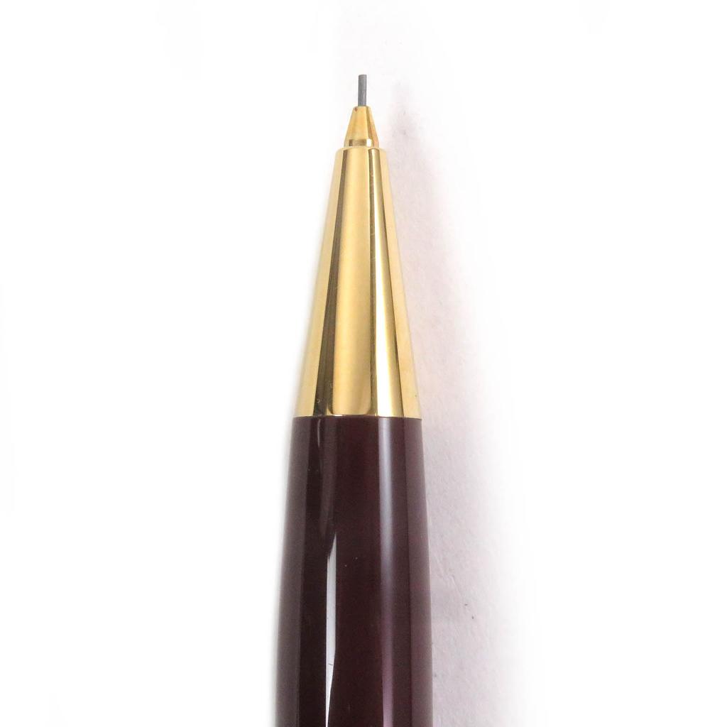 Excellent MONTBLANC mechanical pencil Meisterstck Classic Bordeaux gold mens Used