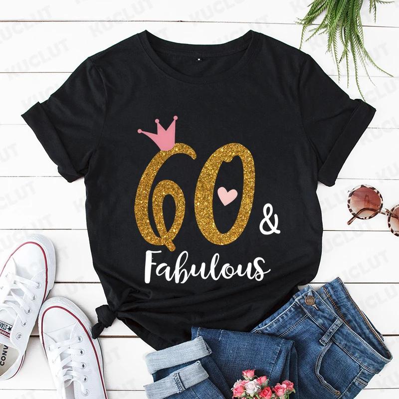 This Queen Makes Look 30405060 Fabulous Tshirts for Women Birthday Queen Tshirts Birthday Party T Shirts Graphic Tshirt Tops