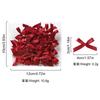 100Pcs 3*4CM Bow Valentine's Day Gifts Decoration For Wedding Home Decor DIY Party Supplies Craft Gifts Scrapbook Accessories