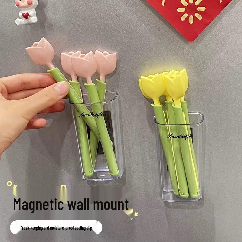 Nový přírůstek: Magnetické těsnící klipy Tulip pro skladování potravin - 0,01 Poštovné.