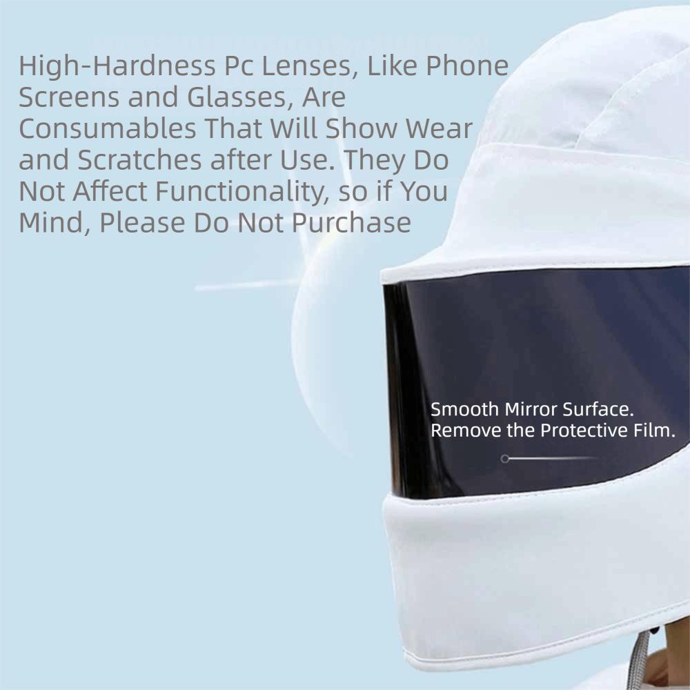 Breathable Sun Protection Mask Anti-UV Women's Sunshade Hat Face Mask Sun Hat Outdoor
