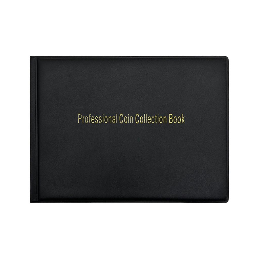 240 Coin Collection Album for Ancient Coin Currency Collection Supplies with Protective Cover Vintage Coin Storage Album