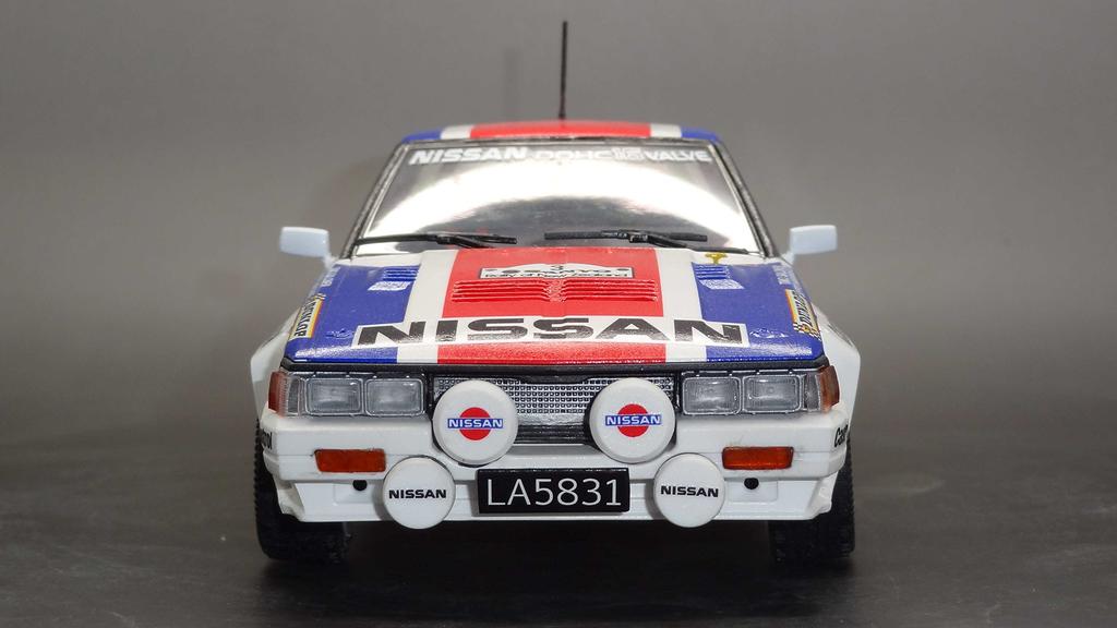 Aoshima Bunka Kyozai 1/24 BEEMAX Series No. 7 Nissan 240RS 1983 New Zealand Rally Specification Plastic Model