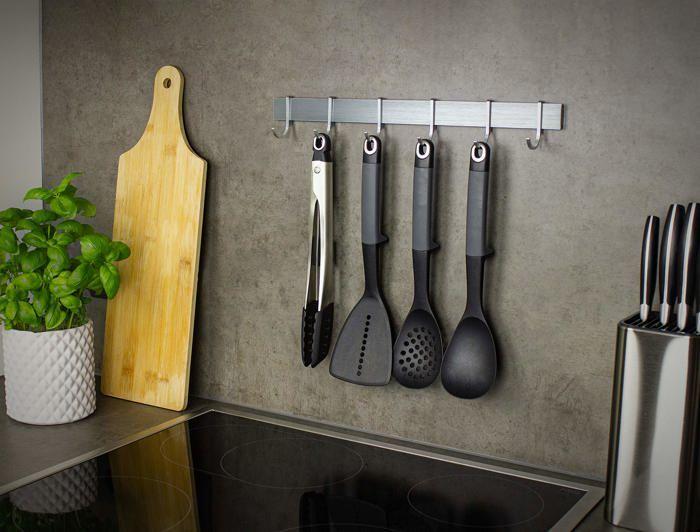 Cutlery Pot - Designfabrik Hamburg B202001 - Solid Aluminum - Easy Installation - Contemporary Style