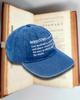 Midieomseu Definition Cap - Denim (Dictionary Definition Cap)