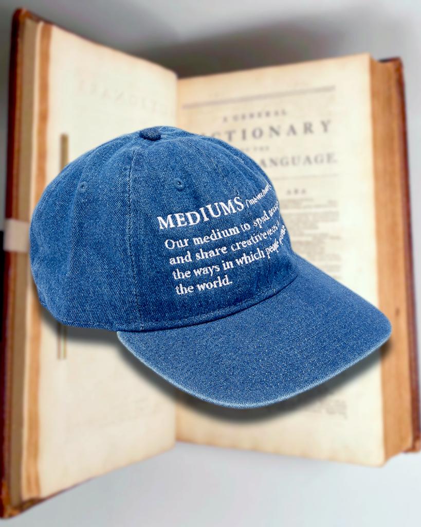 Midieomseu Definition Cap - Denim (Dictionary Definition Cap)