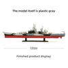 1/2000 Aircraft Carrier USS New Jersey Missouri German Tirpitz British Hood Battleship Plastic Assemble Warship Model Toy