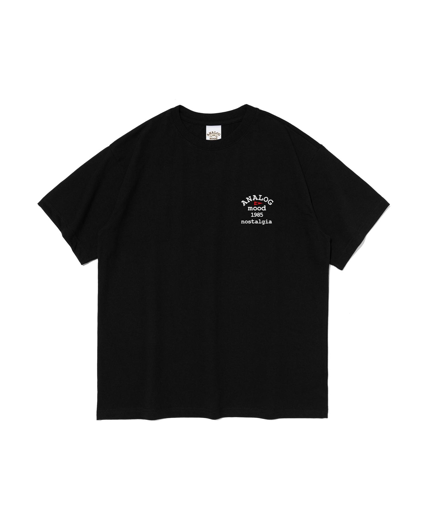 Analog Mood Small Logo Short Sleeve T-Shirt (Black) S
