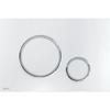 Control Button For Concealed Systems, Chrome-Gloss/Chrome-Mat