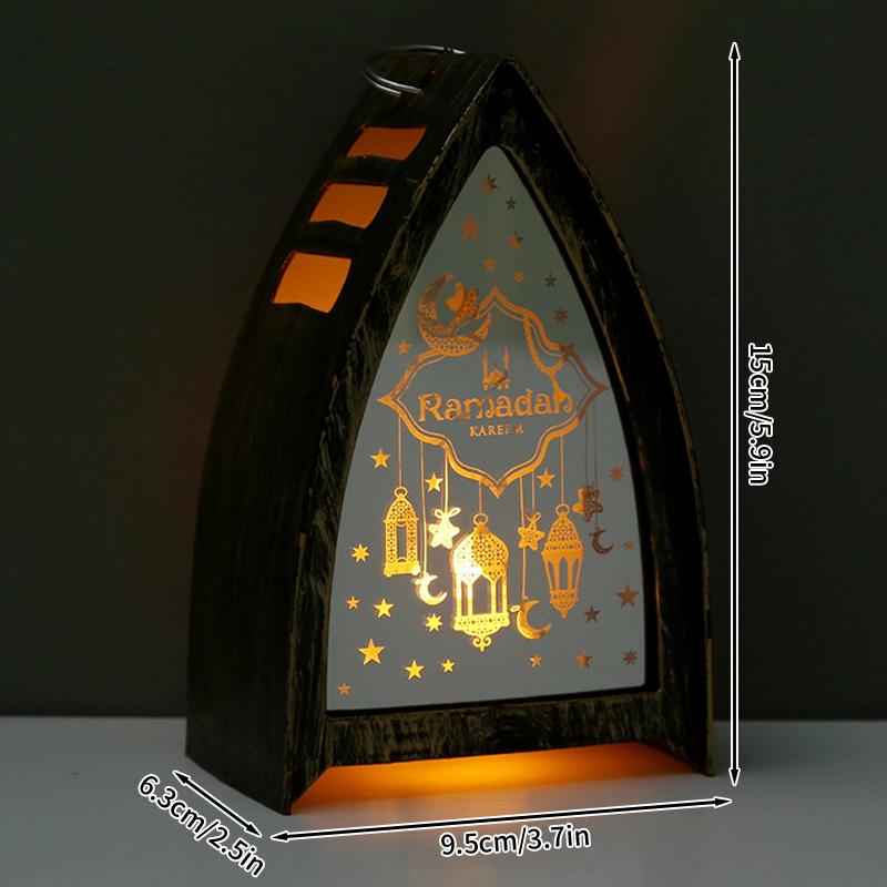 Ramadan Decoration Night Light Eid Muslim Night Lamp Home Decor Ramadan Karim Lantern Party Supplies Guest Gifts