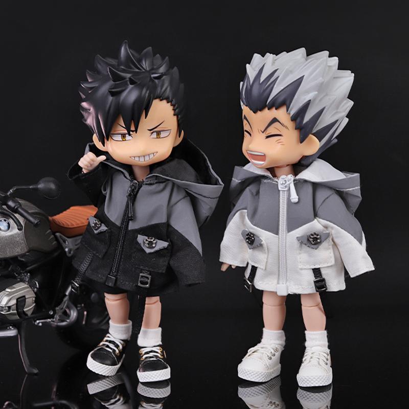 OB11 Clothes Little Monster Jacket Shorts Set Clothes Decoration Molly GSC Body 1/12bjd Doll Clothes Plaything Clothing