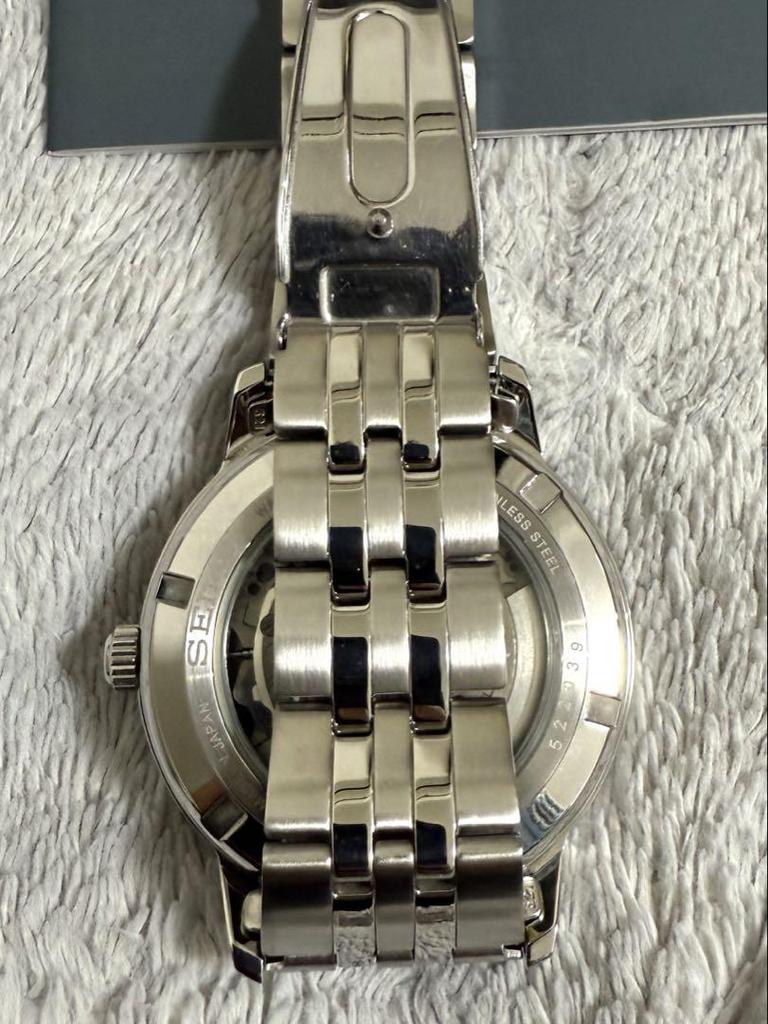 [USED] SEIKO Automatic Black Watch Seiko Selection SCVE061