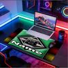 Custom Name Personalized Borussia Monchengladbach Pattern Mousepad, Laptop PC Desk Mat, Decorative Desk Mat for Home Keyboard Pad Gift