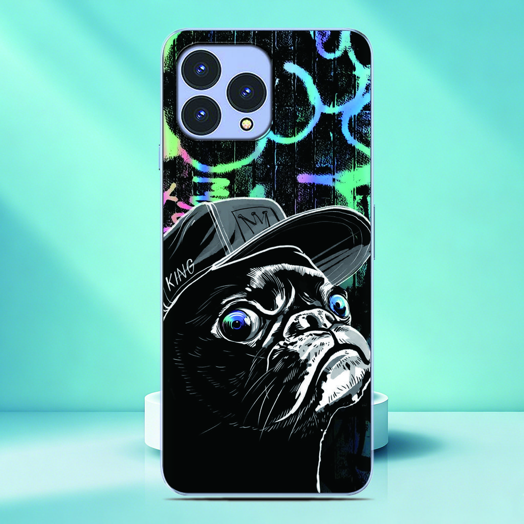 Pet Dog Pug Phone Case For Cubot A40 X100 A20 A10 Max 5 3 P80 P50 X70 X50 Note 60 50 21 J7 Power Custom Picture Back Cover