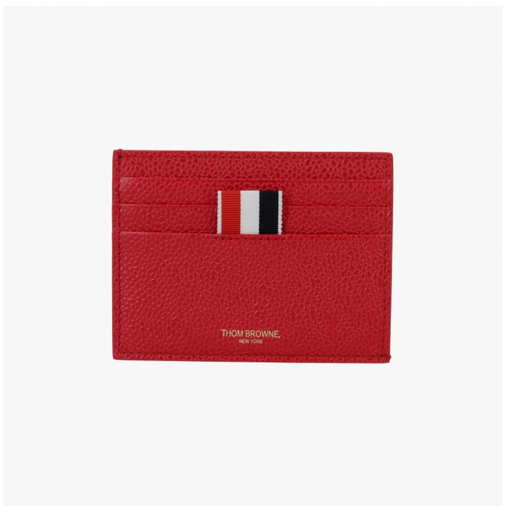 Tom Brown Maw031l 00198 600 Pebble Grain Three Line Tab Card Holder