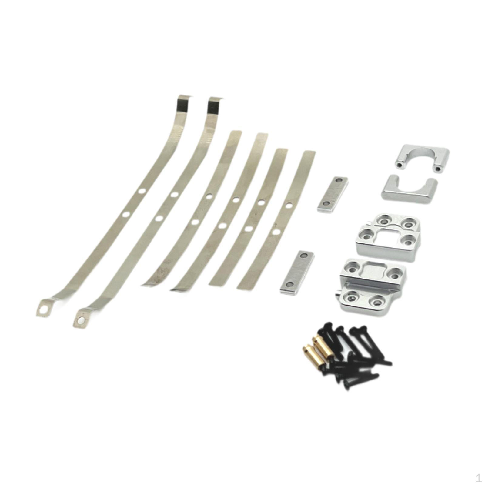 

Металева задня вісь для 1:12 радіокерованих транспортних засобів срібний