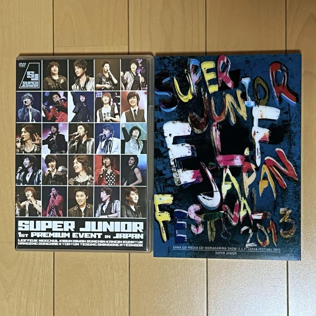 [USED] SUPER JUNIOR CD DVD 19-piece set Bulk sale