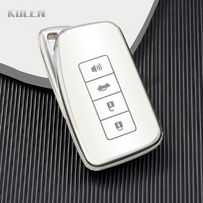 

Fashion Tpu Car Remote Key Case Cover Shell Fob For Lexus Nx Gs Rx Is Es Gx Lx Rc 200 250 350 Ls 450H 300H Protector Accessories