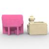 Backpack Dog Succulent Pot Mold Flower Pot Resin Mold Home Office Desktop