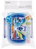 Skater Bento 360ml Fluffy Made in Single Dishwasher and Microwave Plarail Item Children's Box, Capacity, Lid, Japan, Tier, Safe, 23, Boys'