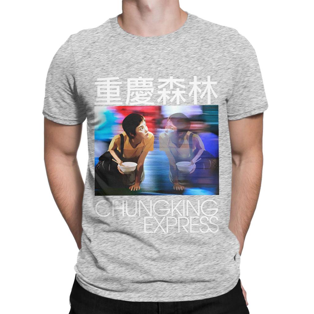 Wong Kar Wai Movie Tshirt Unisex Cool Pure Cotton Tee Shirt O Neck Short Sleeve T Shirts Summer Clothes