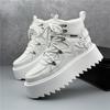 High Tops New Designer Men's Lace Up Platform Causal Skateboard Shoes Flats Male Sports Walking Sneakers Zapatos Hombre