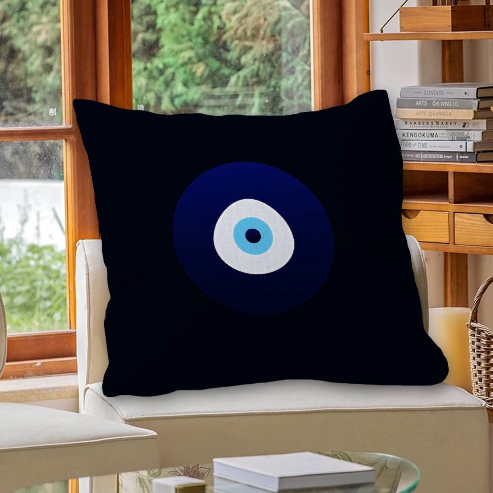 

E-Evil E-Eye Cushion Cover Pillow Cover Decor Pillowcase Printed Cushion Case for Couch 30cmx30cm