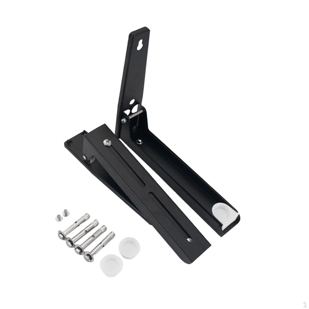 Carbon Steel Microwave Oven Bracket Accessories Retractable Extendable Adjustable Practical Wall