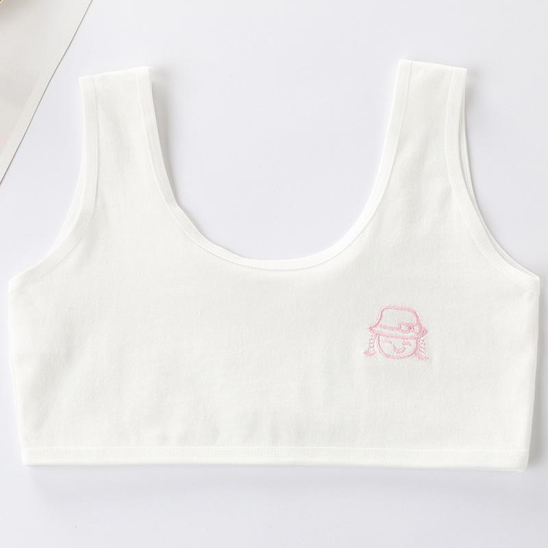 Girls' Cotton Training Bra - Youth, Students, Primary School, Tweens
