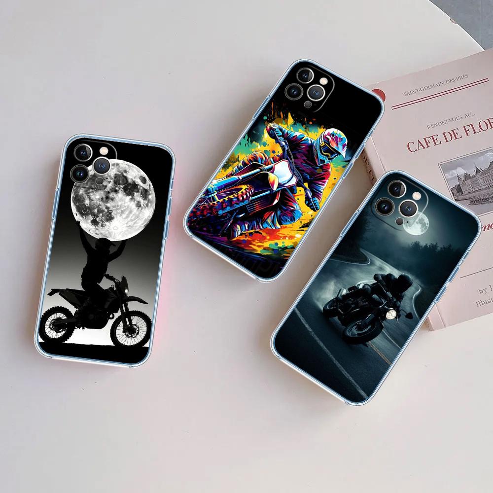 LO95 Motorcycle Racing Phone Case for Motorola Moto G40 G04 G05 One Ace Action  Fusion + Plus Hyper Macro Vision Zoom