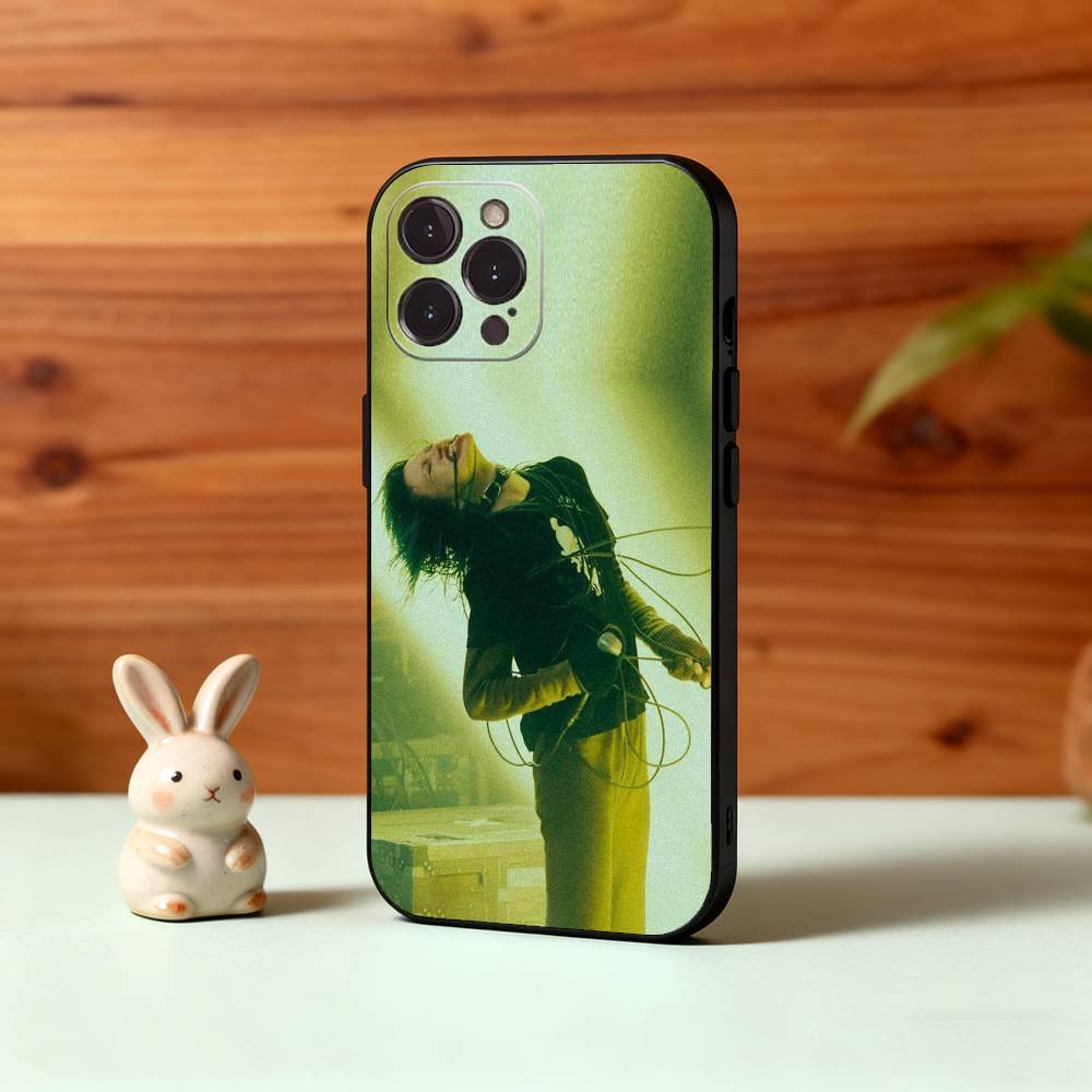 C-Crystal C-Castles Band Phone Case For iPhone17 16 15 14 13 12 11 Pro Max Plus,5G Soft Black Case