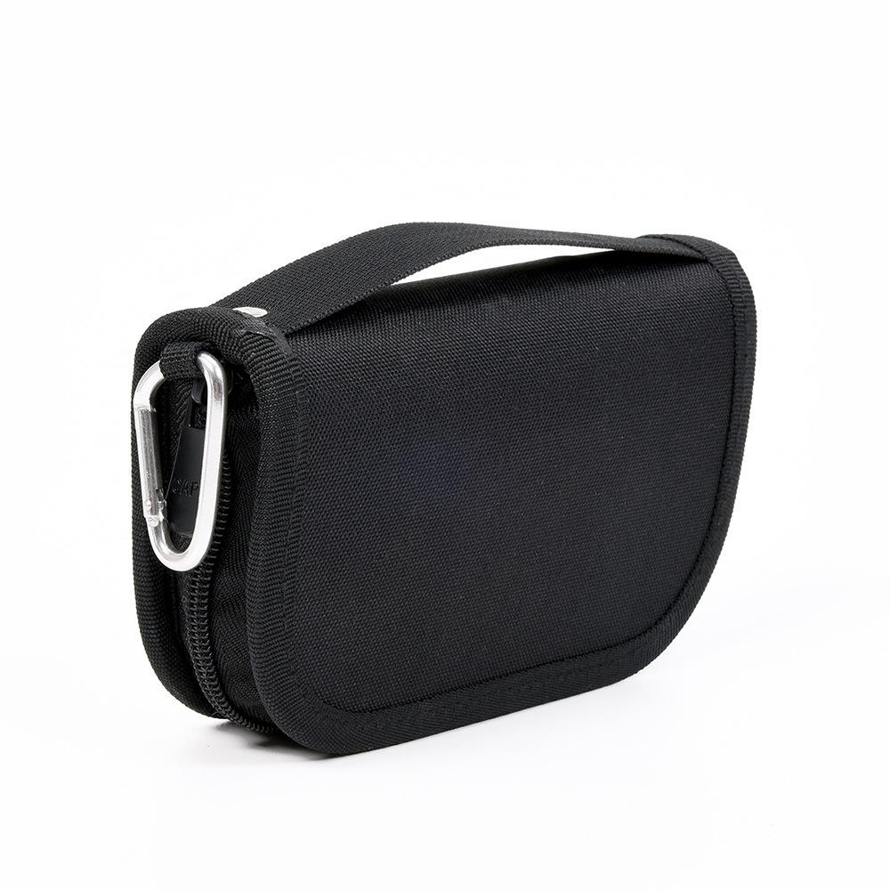Compact Lure Organizer Pouch for Spinnerbaits, Fly Hooks, Crankbaits, VIB & Soft Plastic Worms, Tackle Storage