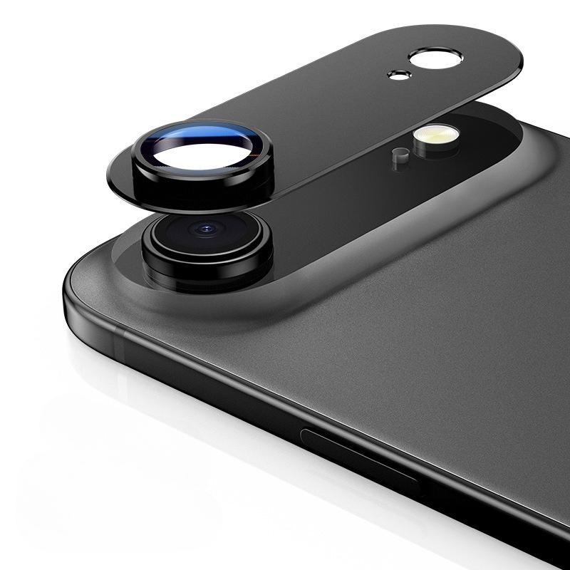 For Apple iPhone 17 Pro Max 17Air 17Pro 17ProMax Metal Ring Camera Lens Protectors Glass Camera Armor Lens Film Cover 4