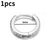 1pcs Small Round Tiny Huggie Hoop Earrings Jewelry Accessories Gifts Decorations