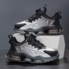 Boys Running Shoes With Rotating Buckle Lightweight Breathable Non-Slip Sport Sneakers Kids Ages 4-16