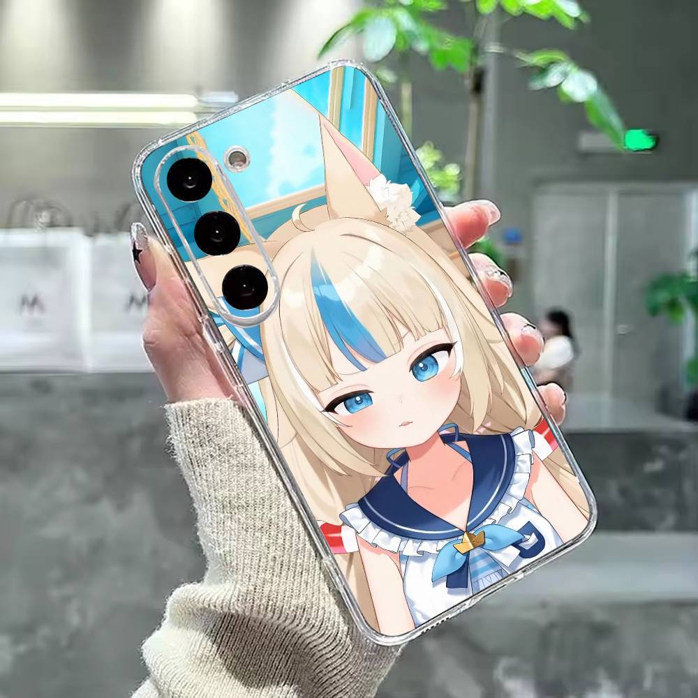 S-Sameko Saba Phone Case For Samsung Galaxy A91,80,73,72 ,71,53,52,32 ,31,22,21s,20,Transparent Case Samsung a21s