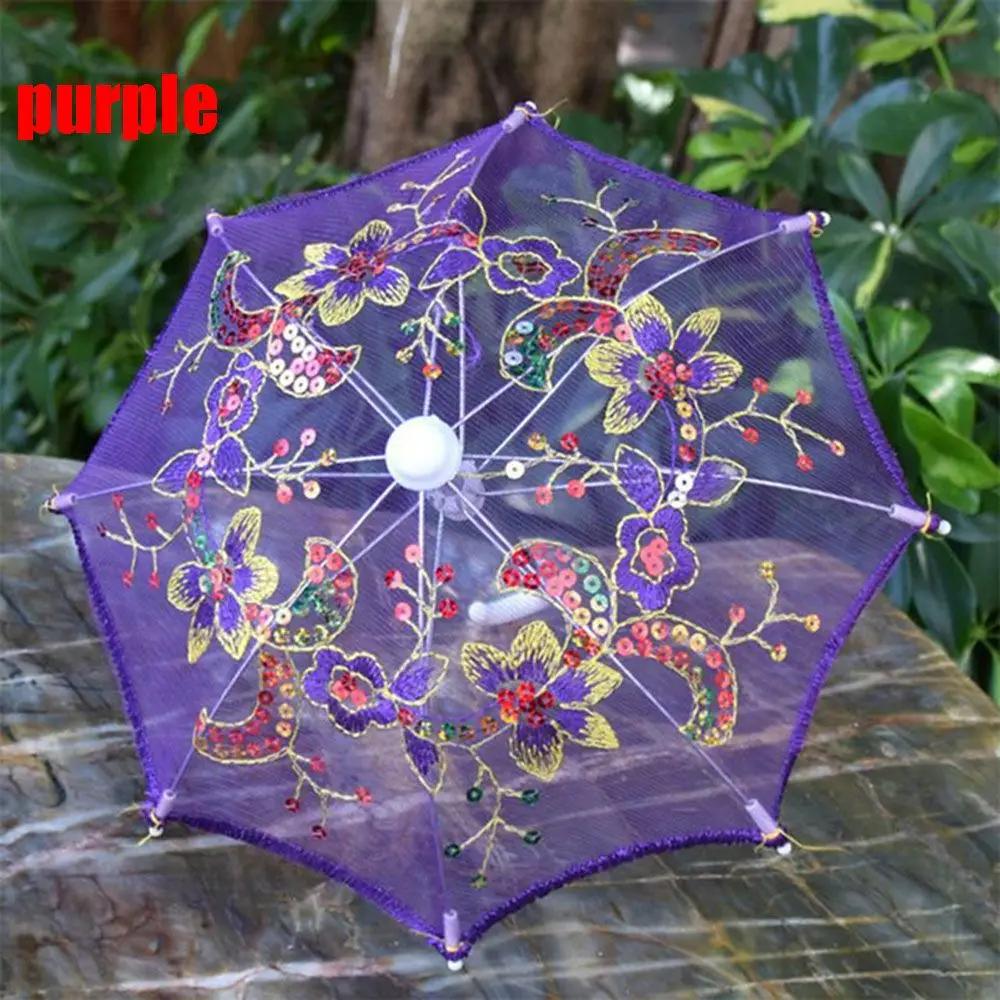 1 Pcs New Mini Doll Umbrella Toy Rain Umbrella Dolls Accessories Birthday Gift For Kid Children Doll Embellishment Ornament