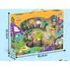 Plants Vs Zombies Plastic Toys Car With Return Mechanism For Gifts Children