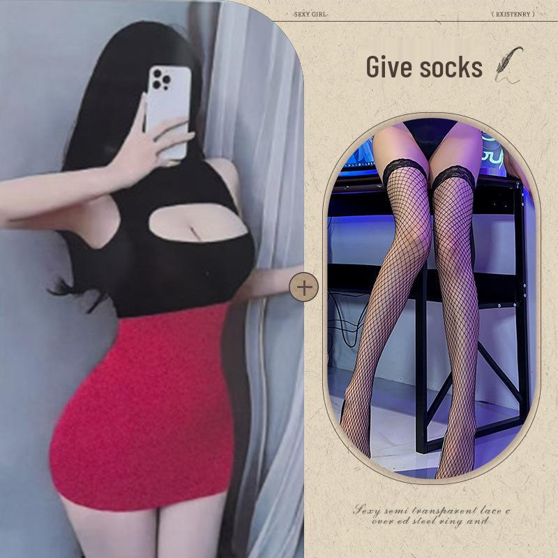 Night Fire Sexy Secretary & Teacher Role-Play Lingerie Set