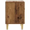 Nightstand Set of 2 Reclaimed Wood Look 43 x 34.5 x 50 cm Engineered Wood