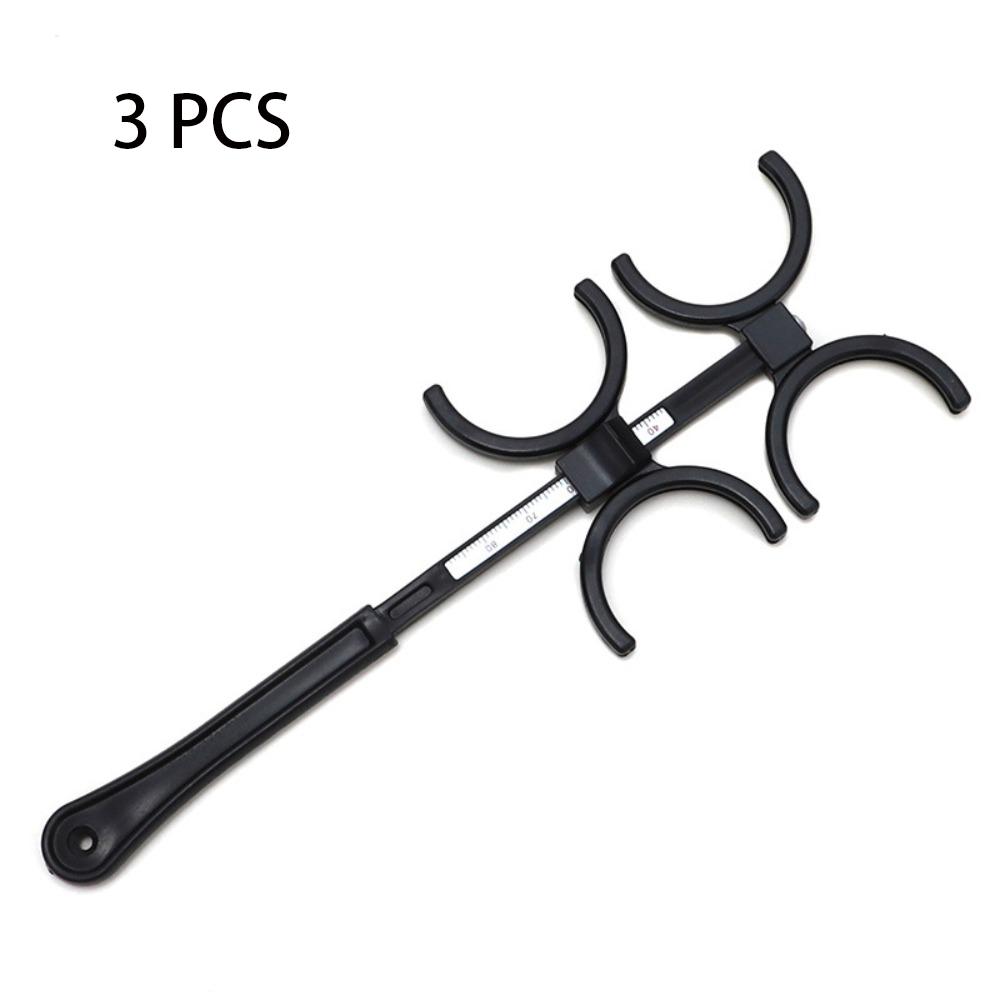 

3 шт. Оправа Пластиковая Откидная Пробная Линза Инструмент для Тренировки Миопии Офтальмологический Инструмент Ближнее Зрение чёрный