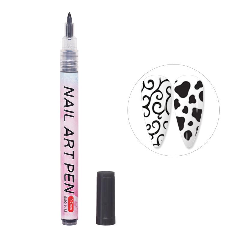 

Nail Art Graffiti Pen Uv Gel Polish Waterproof Drawing Painting Liner Brush Diy
